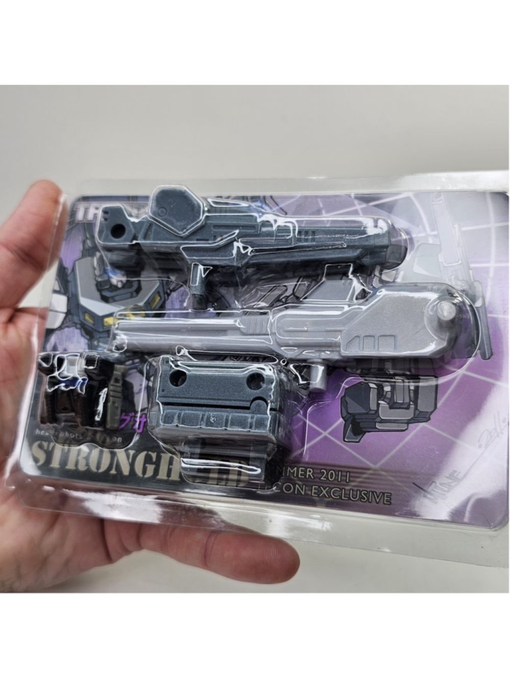 TFcon 2011 Stronghold Headrobots Transformers Upgrade Kit W/ STICKERS 700 Made